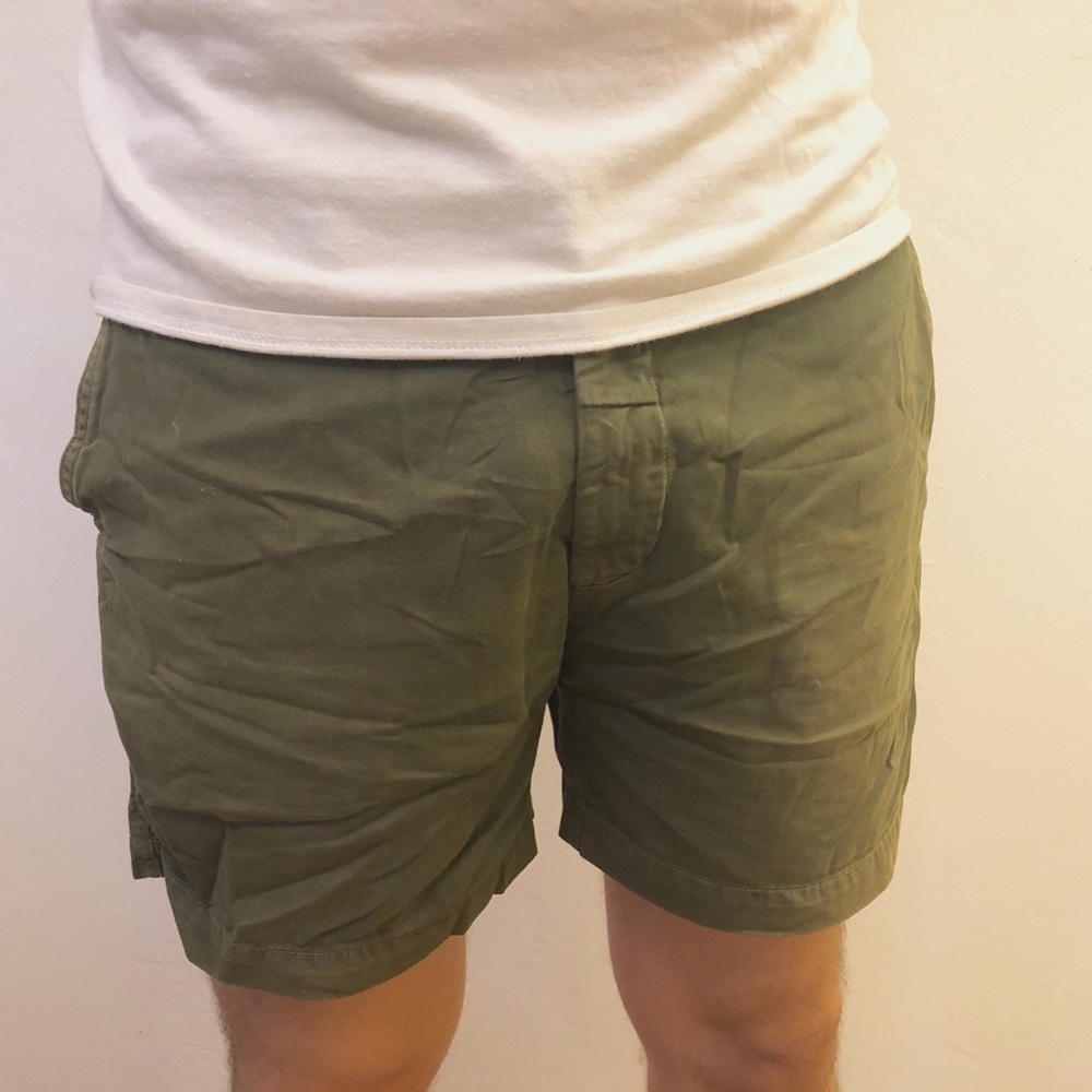 Men’s Chubbies forest green shorts